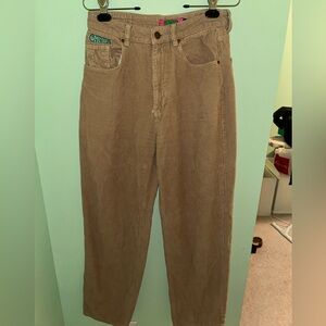 Empyre tan corduroy skate pants
